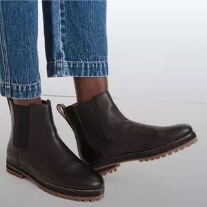 Madewell The Ivy Chelsea Boot in Leather
